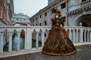 Fototapeta na wymiar Carnival in Venice