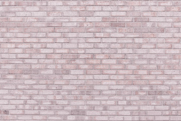 Brick wall in light pink grey color for background use. - 274625439