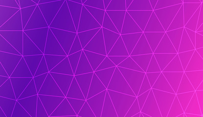 Decorative pattern with triangles style. Decorative design for your idea. Vector illustration. Creative gradient color.