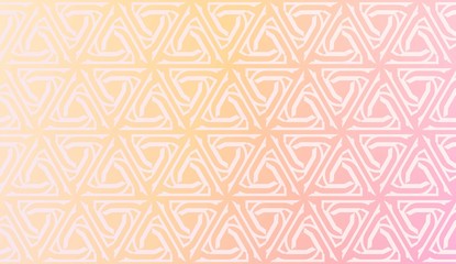 Vector Design. Illustration With Triangles Line. Modern Decorative Background. Pastel gradient color