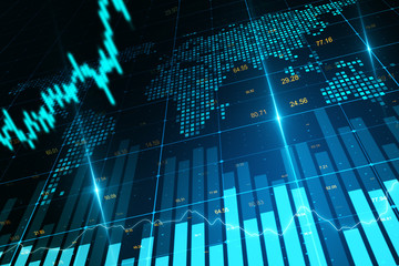 Global business and investment concept