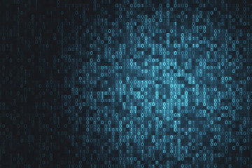 Digital pixel wallpaper