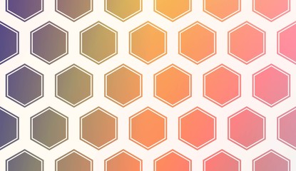 Template Background With Curved Line. Vector Illustration. Abstract Blurred Gradient. For Flyer, Screen, Business Presentation