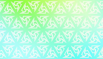Pattern With Abstract Illusion Triangles. Gradient background. Vector Illustration. Design For Paper, Flyer, Presentation, Invitation Card