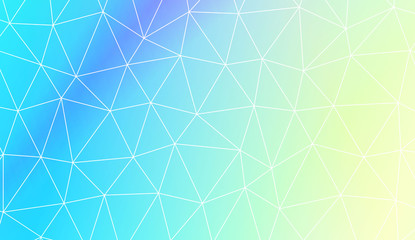 Decorative background with triangles. For flyer, screen, business presentation. Vector illustration. Creative gradient color.