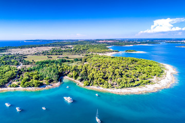 Kroatien, Istrien, Luftaufnahme von Kap Kamenjak
