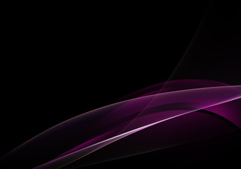 Abstract background waves. Black and purple abstract background for business card or wallpaper