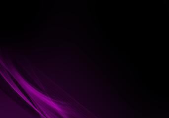 Abstract background waves. Black and purple abstract background for business card or wallpaper