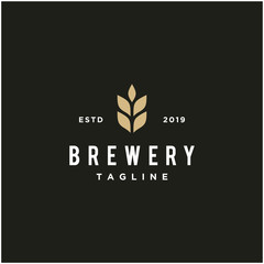 brewery logo / craft beer vector icon logo design