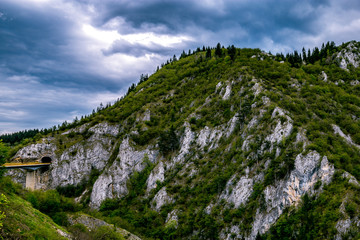 Fototapeta na wymiar Ibar river, Rozaje, Montenegro