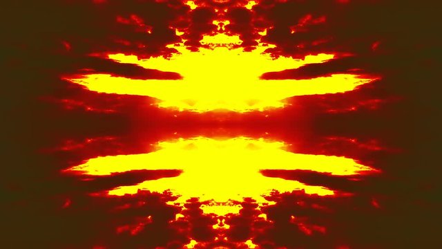 Hell-Fire Abstract Background Video