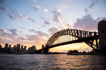 Fototapeta na wymiar Sydney Harbour Australia