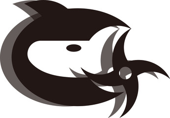 忍者アイコンロゴ