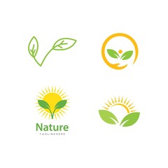 Green leaf logo
