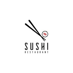 sushi restaurant logo design