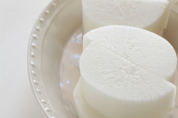 Food ingredient, prepared Daikon vegetable