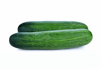 Cucumber isolated on white background
