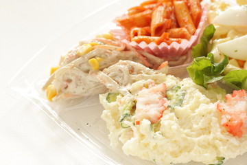 potato and mayonnaise salad