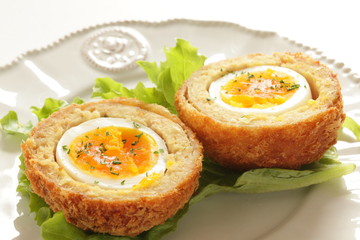 Yorkshire egg for english food image