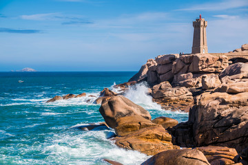 Ploumanac'h, Côtes-d'Armor, Bretagne.