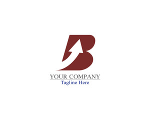 Creative Letter B logo template design