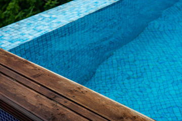 Obraz premium Outdoor pool in the tropical area