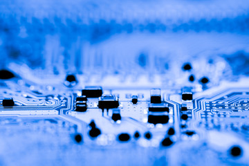 Abstract,close up of Mainboard Electronic computer background. (logic board,cpu motherboard,Main board,system board,mobo)