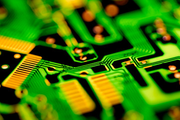 Abstract,close up of Mainboard Electronic computer background. (logic board,cpu motherboard,Main...