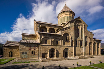 famous Swetizchoweli cathedral in mzcheta