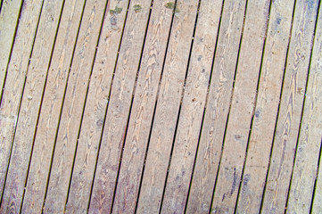 Old wooden background. Planks natural texture with scratches and dirt