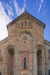 Fototapeta premium side entrance of Swetizchoweli cathedral