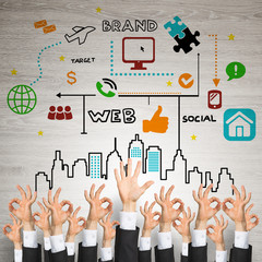 Business and teamwork concept