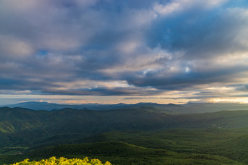 Towada Hachimantai National Park in early summer