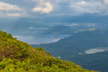 Fototapeta premium Towada Hachimantai National Park in early summer
