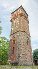 Fototapeta na wymiar Klütturm (Klüt Tower) Hameln mountain Klüt Hameln Lower Saxony (Niedersachsen)