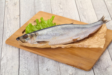 Salted herring fish