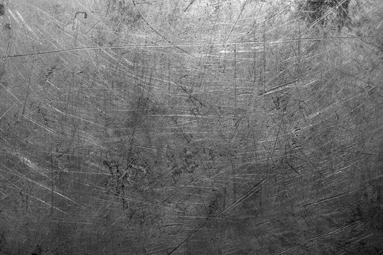 Old scratched steel texture