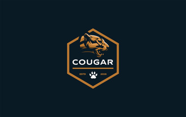 The image of a cougar or panther.