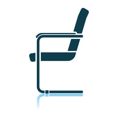 Fototapeta premium Guest Office Chair Icon