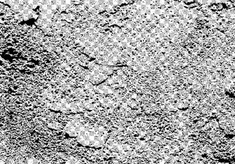Grunge white and black brick wall background
