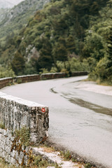  Kotor and architecture of Montenegro. Atmospheric streets of the old town.