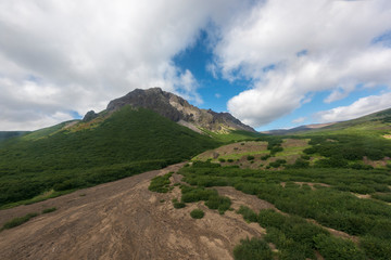 Viewing the Earth from the air, aerial photography, aerial pictures, Kamchatka Peninsula, volcanic landscape, Russian National Park, World Natural Heritage, Wild Nature