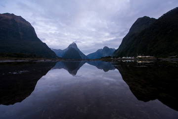 New Zealand South Island Alps