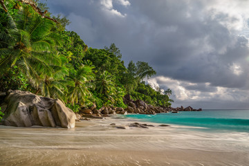 paradise beach at anse georgette, praslin, seychelles 37