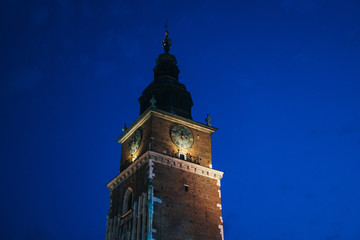 Fototapeta na wymiar Krakow, city hall, tower