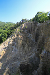 徳島県阿波市　阿波の土柱