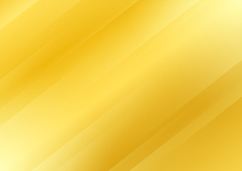 Abstract gradient yellow gold color background vector illustration.