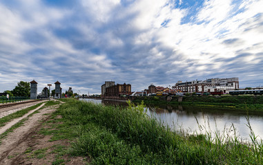 Fototapeta premium Handelshafen Magdeburg