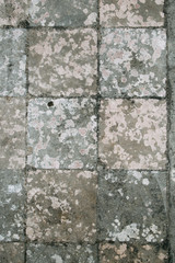 Stone in Montenegro and Europe. The texture of the stonework and old buildings.