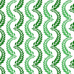 Twig color seamless pattern. Fashion graphic background design. Modern stylish abstract texture. Colorful template for prints, textiles, wrapping, wallpaper. Design element. Vector illustration.